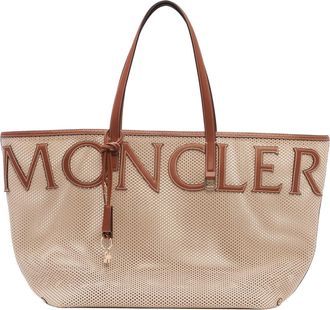 Moncler Very Large Mesh Tote Bag in 035-Gardenia at Nordstrom