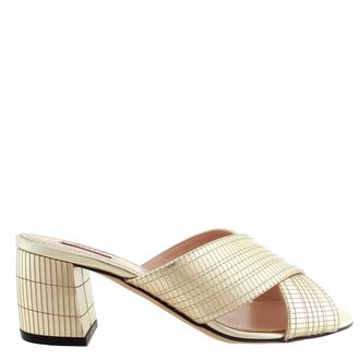 Bally Evoria Laminated Leather Sandals