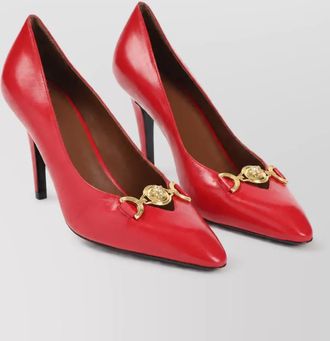 Versace leather pumps