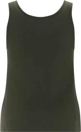 Saint Laurent Cassandre Tank Top - Green