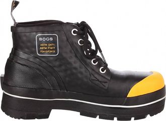 Bogs Mens Industrial Chukka Waterproof Work Boot In Black