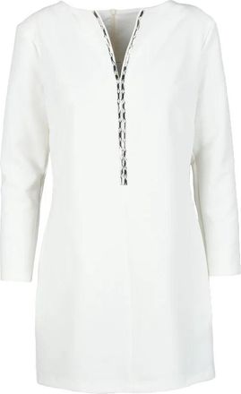 Access Fashion Long Dress - White