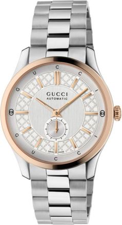Gucci G-Timeless Silver-tone Dial Mens Watch YA1263004