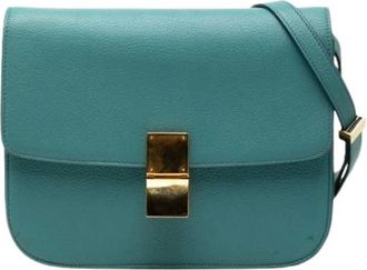 Celine Pre-owned Cross Body Bags, female, Blue, Size: ONE SIZE Pre-owned Vintage Crossbody Bag