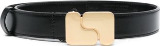 SOEUR Ninon leather belt - women - Calf Leather - 80 - Black