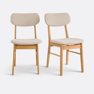 La Redoute Interieurs Set van 2 vintage stoelen Selyn