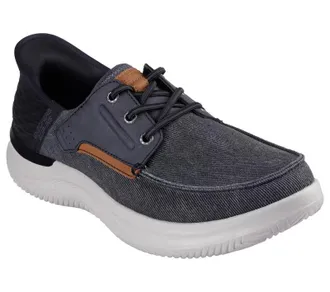 Skechers Mens Skechers RF: Hasting Niko -BLK Sneaker Black Casual Shoes ZAP2265