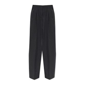 Tom Ford Crisp Crease Broeken - Dames - Broeken - Zwart - Maat: XS Wol