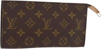 Louis Vuitton Pre-owned Clutches, female, Brown, Size: ONE SIZE Pre-owned Clutch