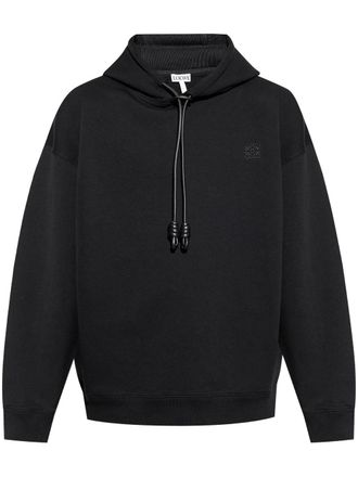 Loewe Hoodie met borduurwerk - Zwart