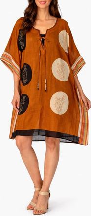 Ranee&rsquo;s Cotton Poncho Cover-up in Brown at Nordstrom Rack