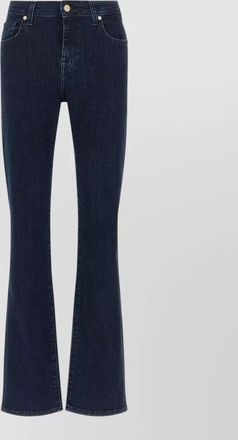 7 For All Mankind denim slim-fit bootcut jeans