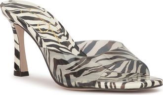 Jessica Simpson Cennet Sandal in Natural/Black at Nordstrom, Size 9.5