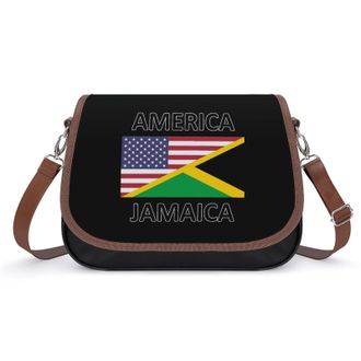 Generic US Jamaica Flag Fashion Womens Crossbody Bags Novelty Handbag Shoulder Bag Purse