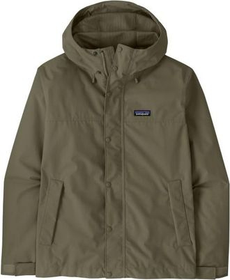 Patagonia Outdoor Everyday Rain Jacket Regenjacke f&uuml;r Herren | oliv