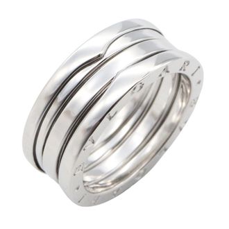 Bulgari Silver White Gold (18K) Band Ring (Pre-Owned)