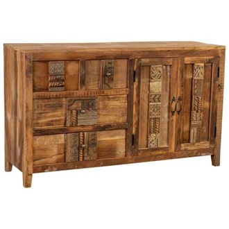Wanderlust Deco Aparador de madera natural 150x43x88