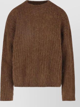 Uma Wang alpaca crewneck sweatshirt