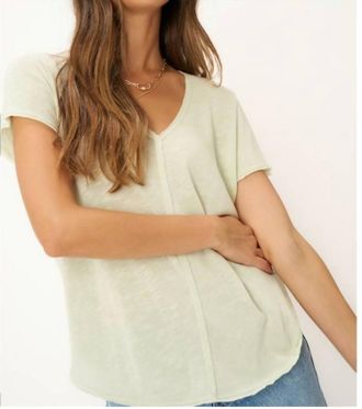 Bloomingdale's Wearever Tee In Mint Matcha