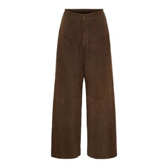 BTF-CPH Pantaloni in pelle - - Trousers - Donna - Marrone - M