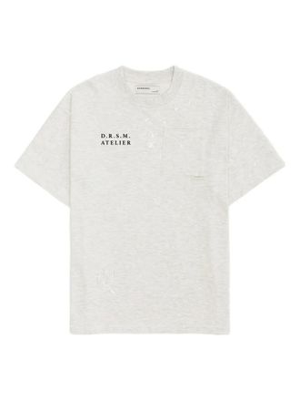 DOMREBEL Atelier printed T-shirt - Neutrals