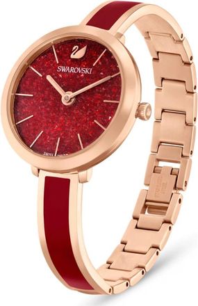 Swarovski Crystalline Bangle Delight - Dames - Horloges - Rood - ONE Size - Accessoires
