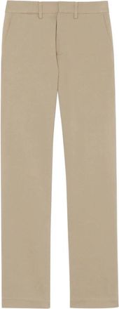 Saint Laurent Beige Chino Broek Straight Leg - Heren - Straight fit broeken - Beige - W31 - Katoen - Broeken