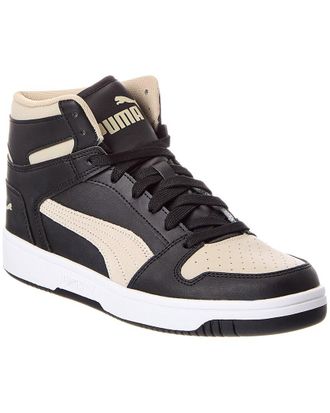 Puma Puma Rebound Layup Dust Leather High-Top Sneaker