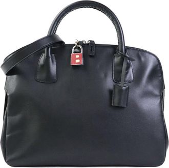 Bally Leather Handbag Shoulder Bag (Pre-Owned)