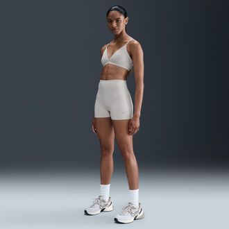 Nike Womens Form Boyshorts in Brown | HQ7009-104