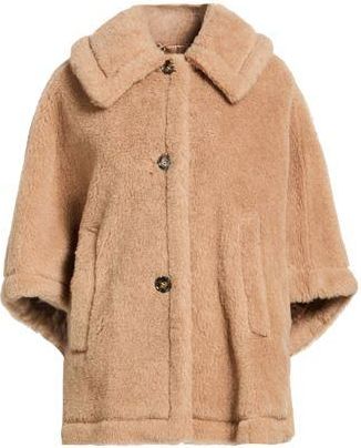 Max Mara ROPA DE ABRIGO - Borreguito y pelo ecol&oacute;gico en YOOX.COM