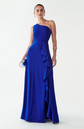 BWLDR Catia Dress in Cobalt Blue at Nordstrom, Size 10
