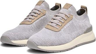 Johnnie-O Knit Running Sneaker in Gray at Nordstrom, Size 10.5