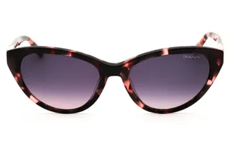 GANT GA8091 Cat-Eye Gradient Smoke Sunglasses - Brown