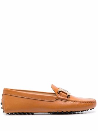 Tod's Loafers met schakelketting - Bruin