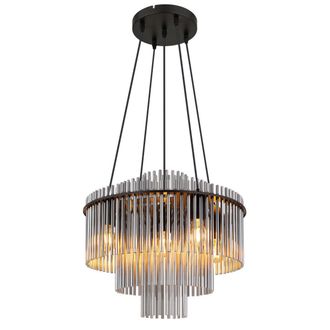 Globo Lighting Globo - L&aacute;mpara Colgante - Gorley - Negro - Vidrio - &Oslash; 50cm - E27