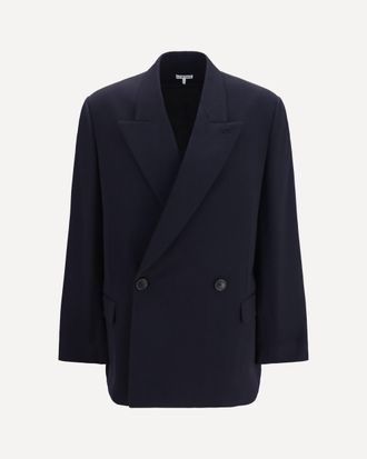 Loewe Wool blend double-breasted Jacket Male 46
