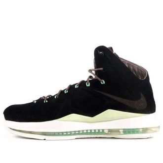 Nike LeBron 10 EXT QS Black Suede 607078-001