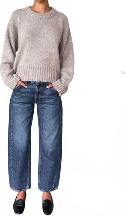 Emerson Fry Twin Doves Barrel Denim Jeans In Nova