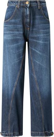 Pinko Straight Jeans - Dames - Regular Fit Jeans - Blauw - W29 - Denim - Jeans
