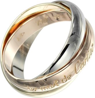 Cartier Yellow Gold (18K) Pink Gold (18K) White Gold (18K) Band Ring (Pre-Owned)
