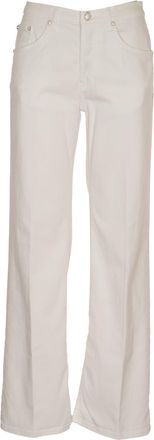 Dondup White Flared Jeans