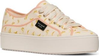 Kate Spade New York banana platform sneaker in Cream at Nordstrom, Size 6.5