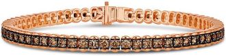 Le Vian 14K Rose Gold 3.65 Ct. Tw. Diamond & Tennis Bracelet