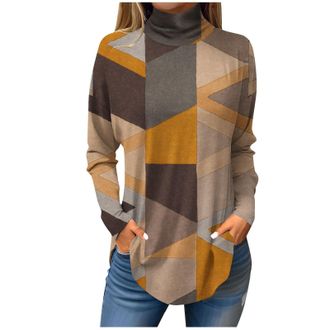 Generic Tops for Women UK, White T Shirt Womens Long Sleeve Tops Ladies Jumpers Size 18 Tee Shirts for Women Fall Casual Long Sleeve Sweatshirt Vintage Printe