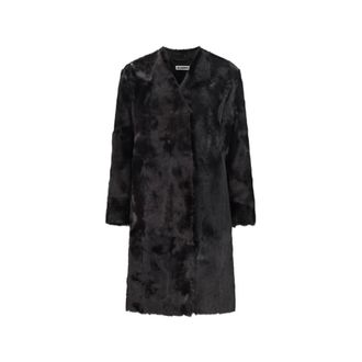Jil Sander Coat 87 LH - - Jackets - Donna - Nero - L
