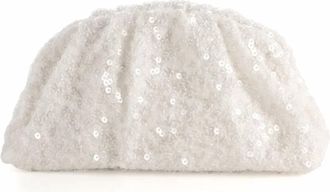 Shiraleah Womens Destiny Clutch Bag In White