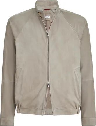 Brunello Cucinelli Suede Jacket