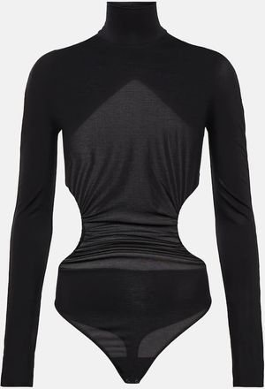 Wolford x N21 cutout turtleneck bodysuit