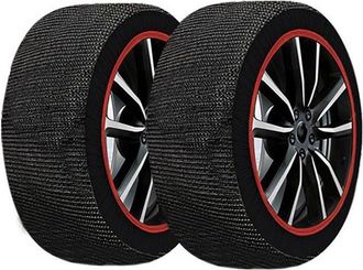 OEM Maranello Catene Da Neve Tessili - 235/85 R17 - 2 Pezzi - Calze Da Neve - Maranello Super X 3d - Omologate - Taglia 3xl